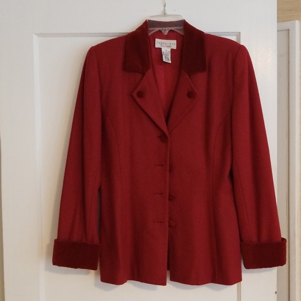 Rust colored blazer